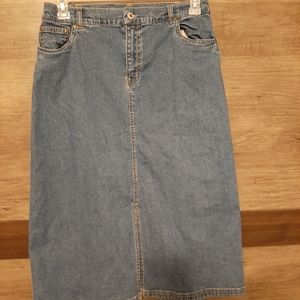 Jean skirt